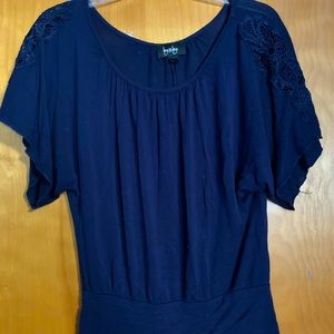 Navy Blue Top